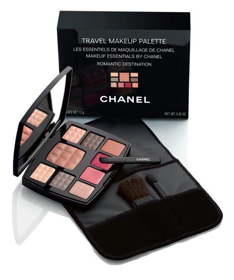 chanel travel makeup palette destination.